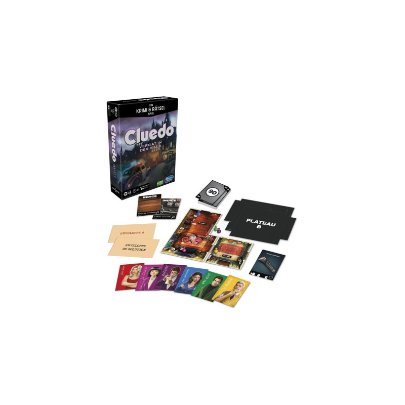 Hasbro Cluedo Verrat in der Villa, Brettspiel