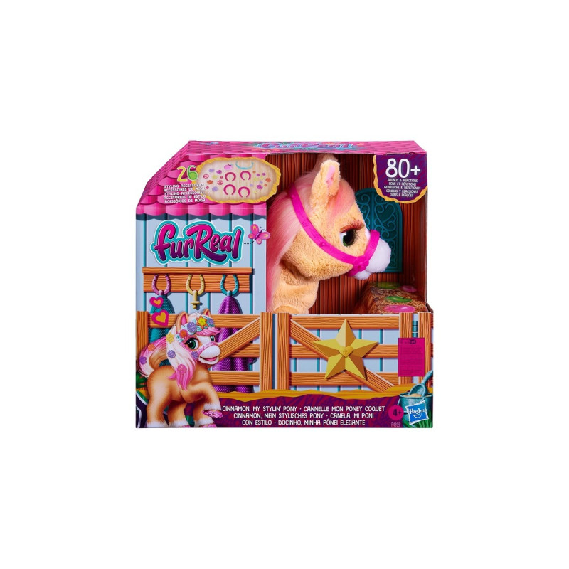 Hasbro FurReal Cinnamon My Stylin Pony, Kuscheltier