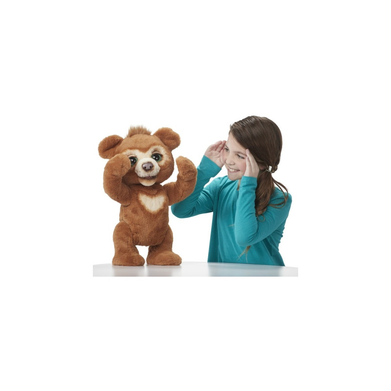 Hasbro FurReal Cubby, mein Knuddelbär, Kuscheltier(braun/creme, Outlet)