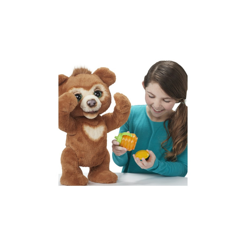 Hasbro FurReal Cubby, mein Knuddelbär, Kuscheltier(braun/creme, Outlet)