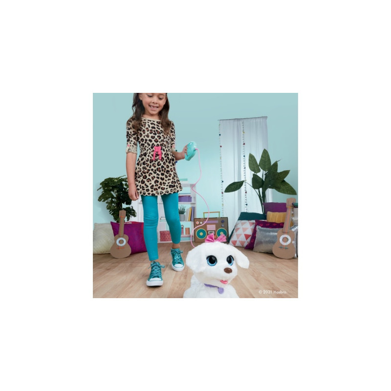 Hasbro FurReal GoGo, mein tanzendes Hündchen, Kuscheltier(weiß)
