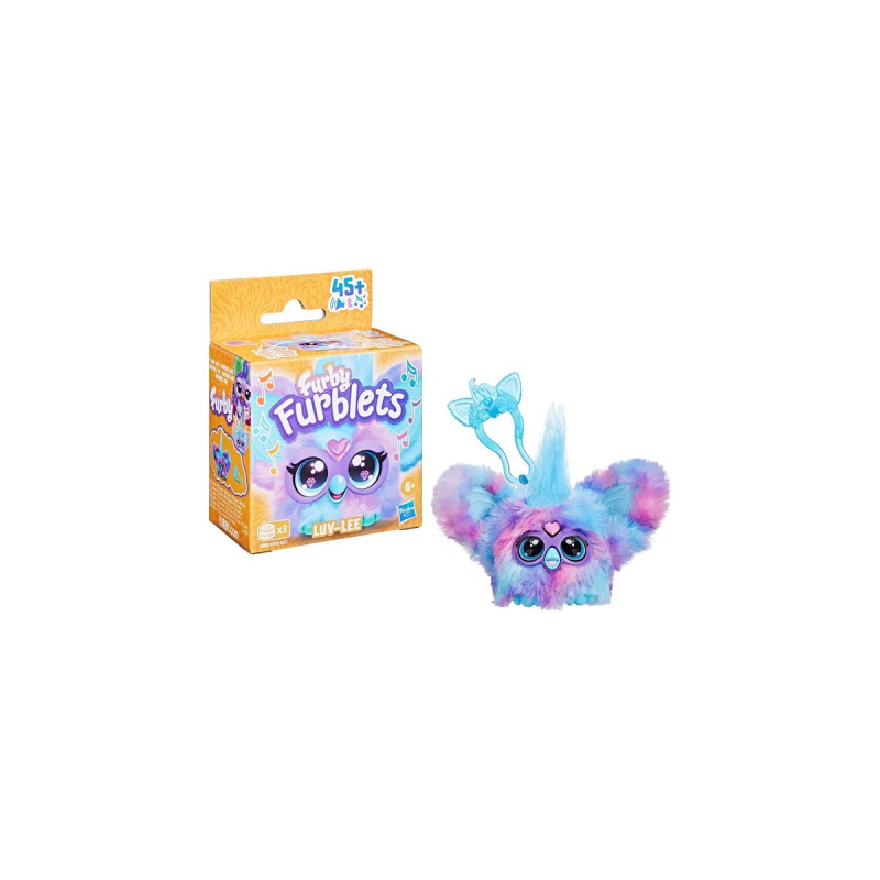 Hasbro Furby Furblets Luv-Lee, Kuscheltier(blau/lila)