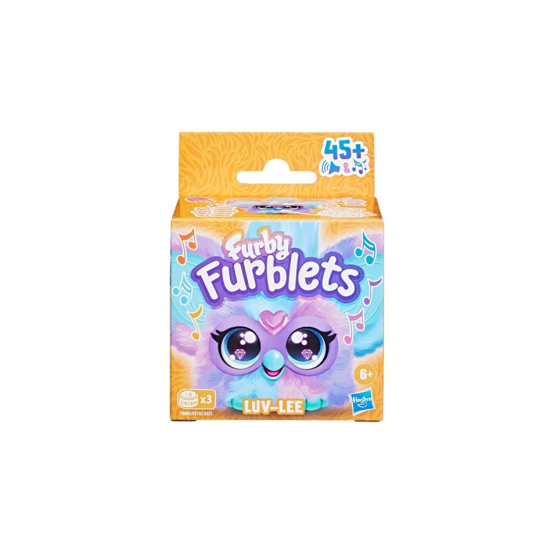 Hasbro Furby Furblets Luv-Lee, Kuscheltier(blau/lila)