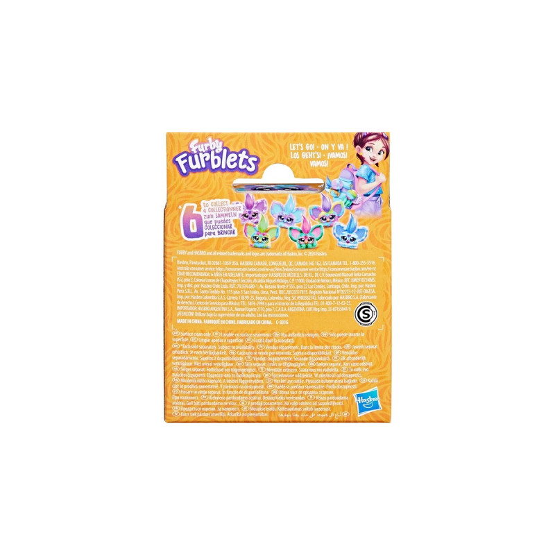 Hasbro Furby Furblets Luv-Lee, Kuscheltier(blau/lila)