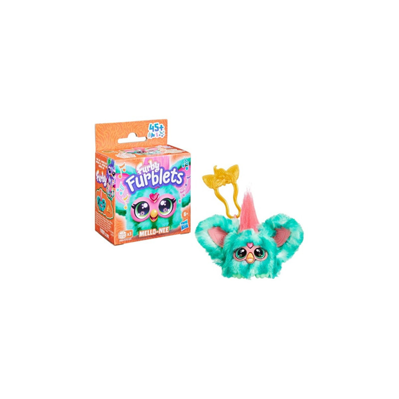 Hasbro Furby Furblets Mello-Nee, Kuscheltier(grün/rot)