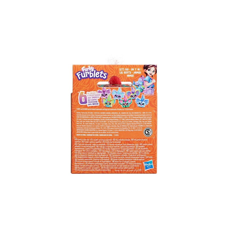 Hasbro Furby Furblets Mello-Nee, Kuscheltier(grün/rot)