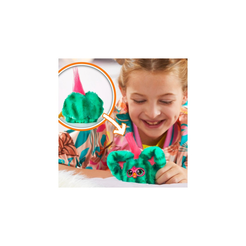 Hasbro Furby Furblets Mello-Nee, Kuscheltier(grün/rot)