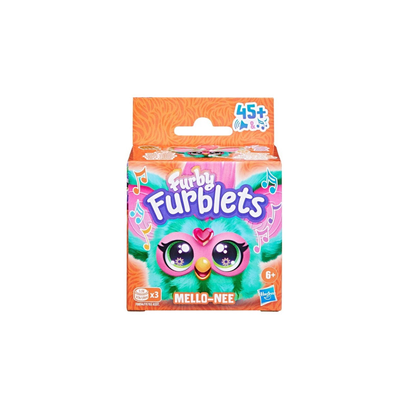 Hasbro Furby Furblets Mello-Nee, Kuscheltier(grün/rot)