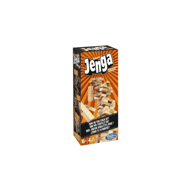 Hasbro Jenga Classic, Geschicklichkeitsspiel(holz)