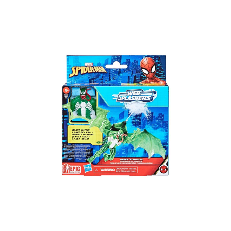 Hasbro Marvel Epic Hero Series Green Symbiote Flügel Splasher, Spielfigur(grün)