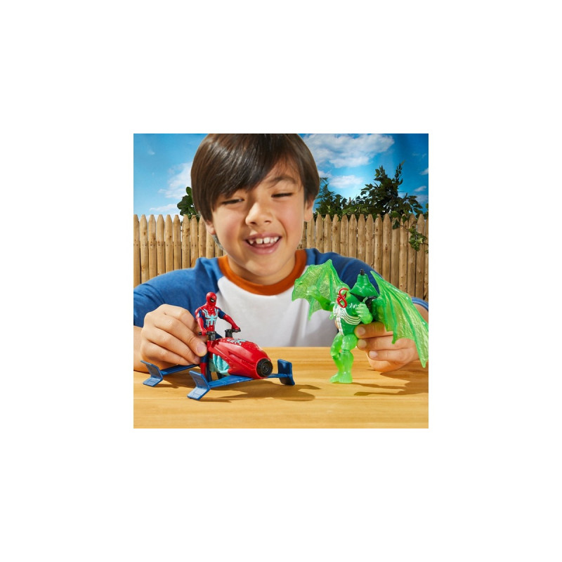 Hasbro Marvel Epic Hero Series Green Symbiote Flügel Splasher, Spielfigur(grün)