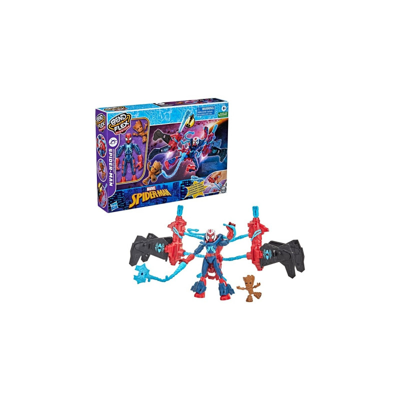 Hasbro Marvel Spider-Man Bend and Flex Missions Spider-Man, Spielfigur