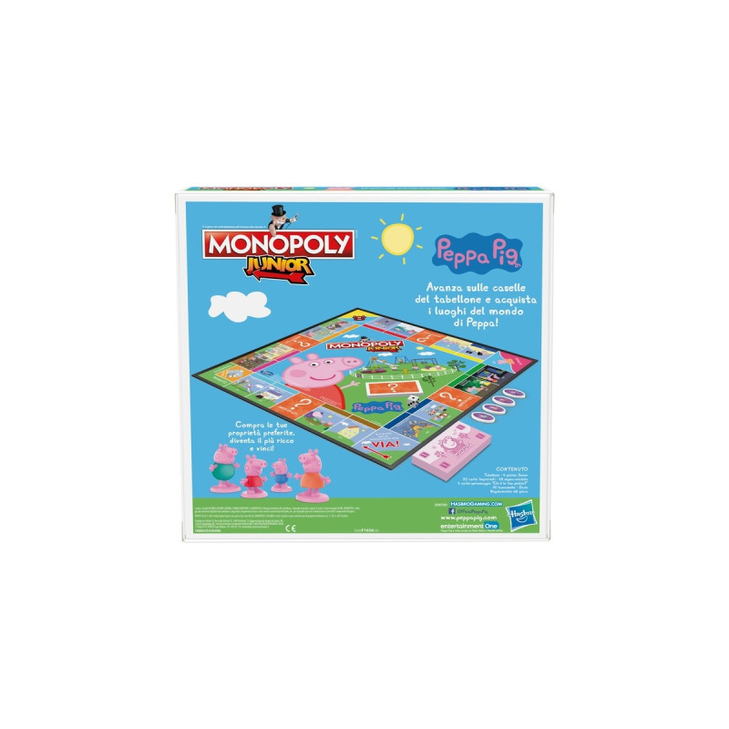 Hasbro Monopoly Junior: Peppa Wutz, Brettspiel