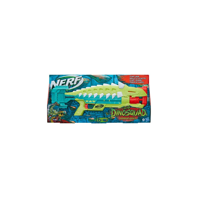 Hasbro Nerf DinoSquad Armorstrike, Nerf Gun(hellgrün/dunkelgrün)