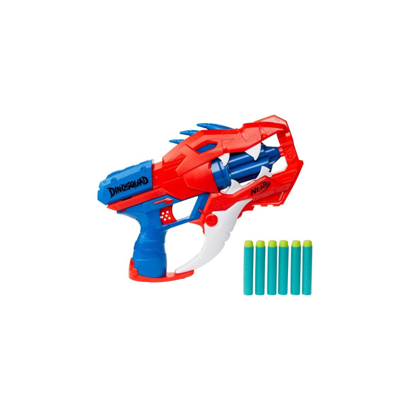 Hasbro Nerf DinoSquad Raptor-Slash, Nerf Gun(rot/blau)