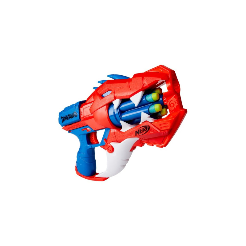 Hasbro Nerf DinoSquad Raptor-Slash, Nerf Gun(rot/blau)