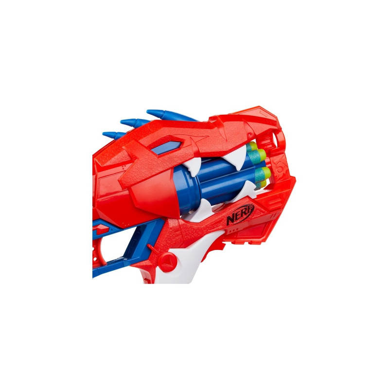 Hasbro Nerf DinoSquad Raptor-Slash, Nerf Gun(rot/blau)