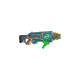 Hasbro Nerf Elite 2.0 Flipshots Flip-32, Nerf Gun(blaugrau/orange, Outlet)