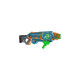 Hasbro Nerf Elite 2.0 Flipshots Flip-32, Nerf Gun(blaugrau/orange)