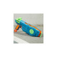 Hasbro Nerf Elite 2.0 Flipshots Flip-8, Nerf Gun(blaugrau/orange)