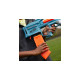 Hasbro Nerf Elite 2.0 Motoblitz CS-10, Nerf Gun(blaugrau/orange)