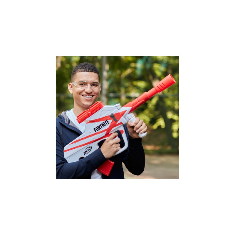 Hasbro Nerf Fortnite B-AR, Nerf Gun(weiß/rot)
