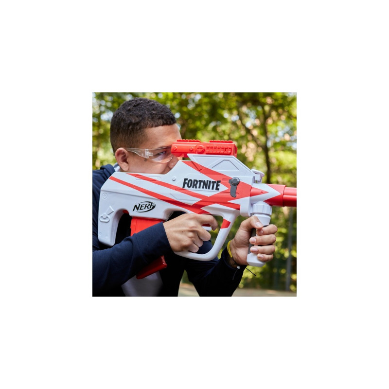 Hasbro Nerf Fortnite B-AR, Nerf Gun(weiß/rot)