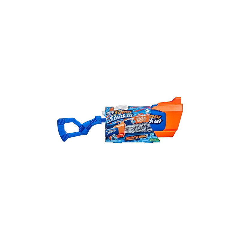 Hasbro Nerf Super Soaker Rainstorm, Wasserpistole(blau/orange)