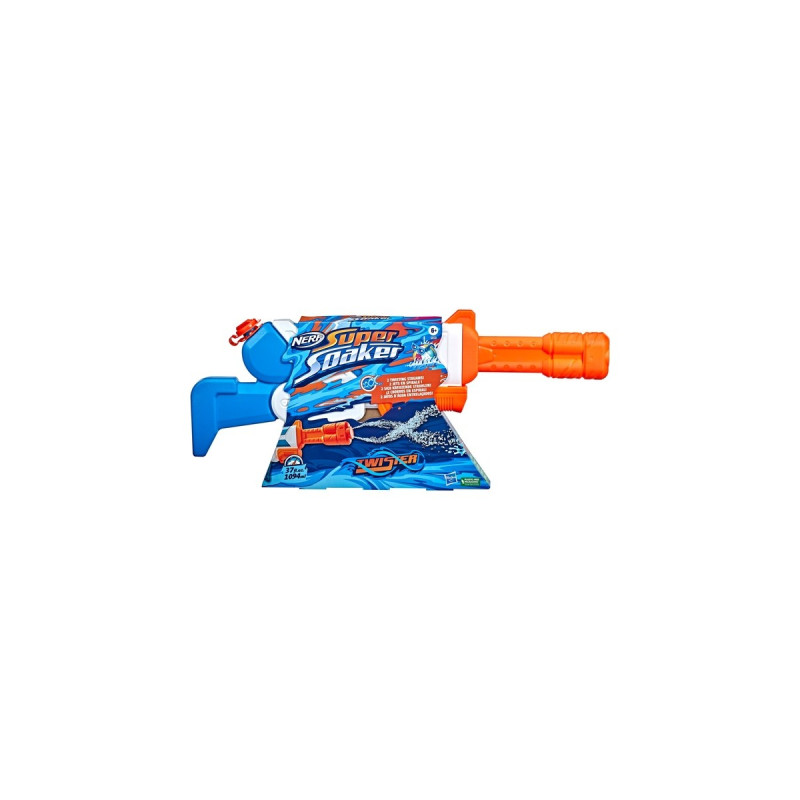 Hasbro Nerf Super Soaker Twister, Wasserpistole(blau/weiß)