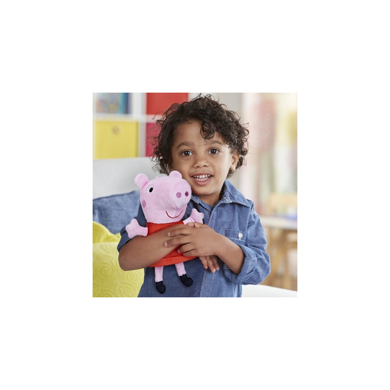 Hasbro Peppa Wutz Kicherspaß mit Peppa, Kuscheltier
