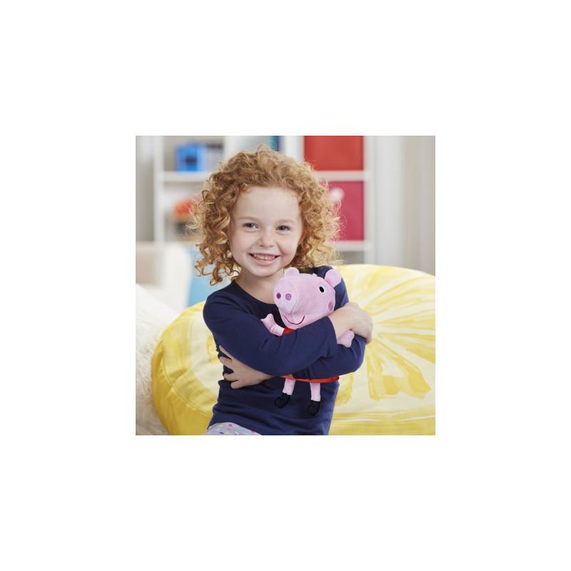 Hasbro Peppa Wutz Kicherspaß mit Peppa, Kuscheltier