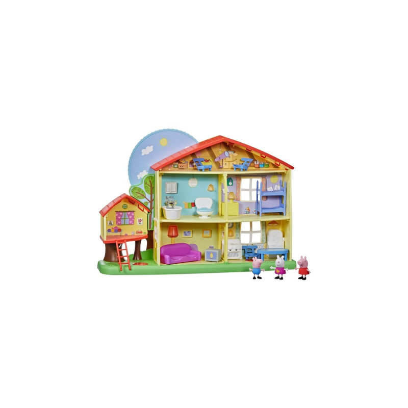 Hasbro Peppa Wutz Peppas Tag- und Nacht-Haus, Spielfigur