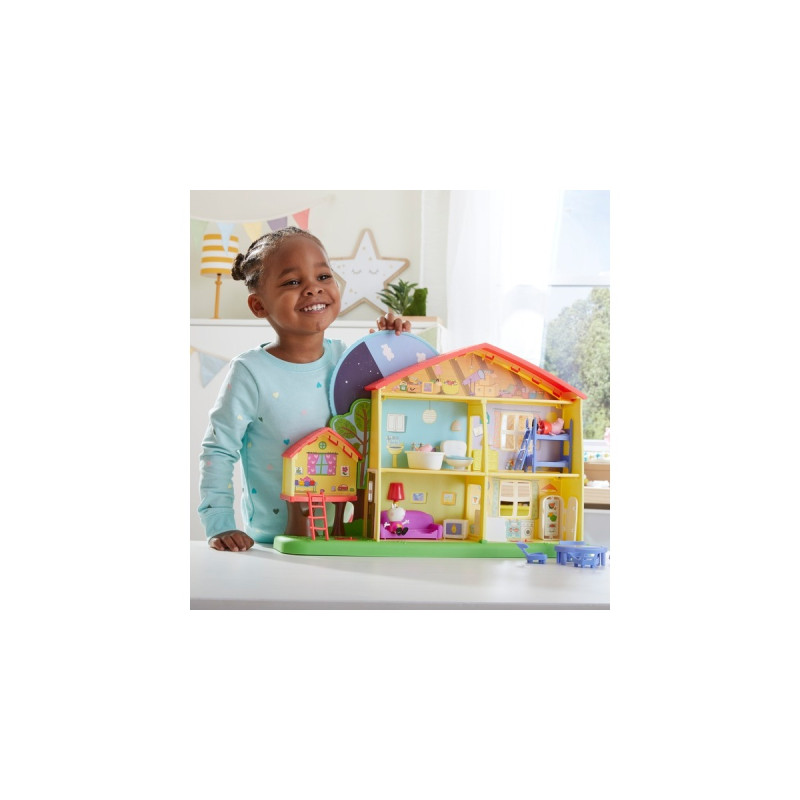 Hasbro Peppa Wutz Peppas Tag- und Nacht-Haus, Spielfigur