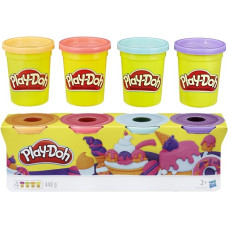 Hasbro Play-Doh 4er-Farbenpack Sweet, Kneten(4 112g-Dosen)