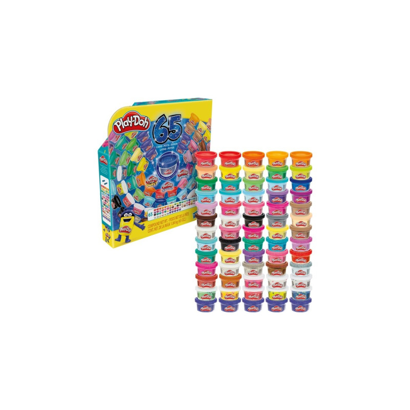 Hasbro Play-Doh 65-Jahre Vielfalt-Pack, Kneten