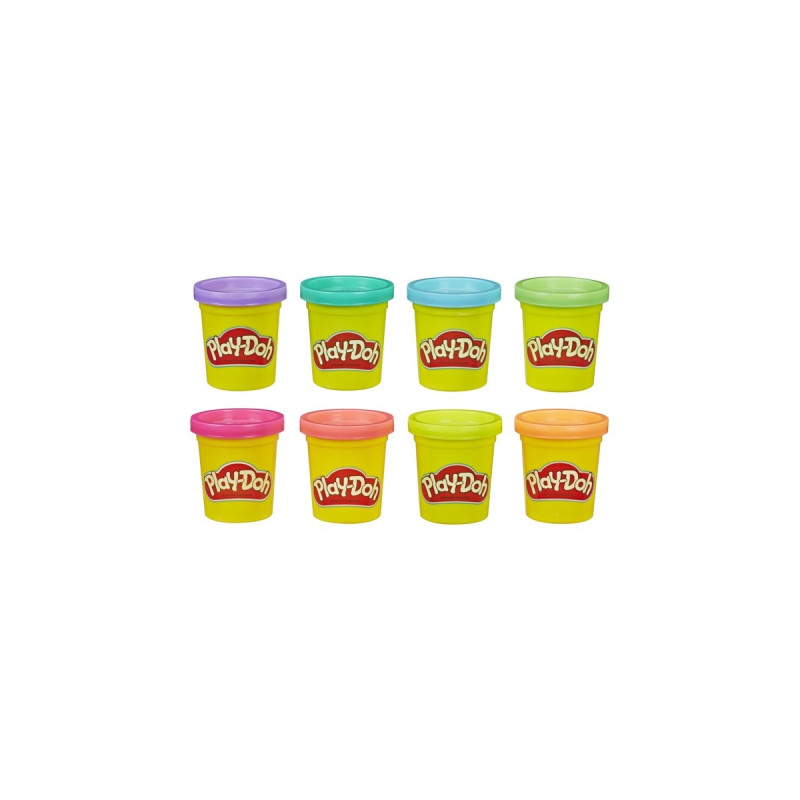 Hasbro Play-Doh 8er-Pack in Neonfarben, Kneten