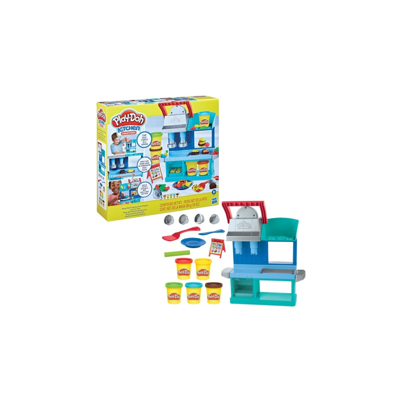 Hasbro Play-Doh Buntes Restaurant, Kneten