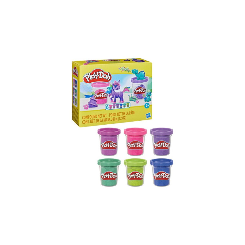 Hasbro Play-Doh Funkelknete, Kneten
