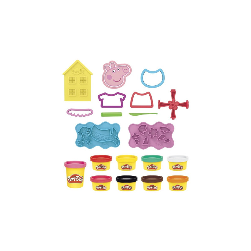 Hasbro Play-Doh Peppa Wutz Stylingset, Kneten
