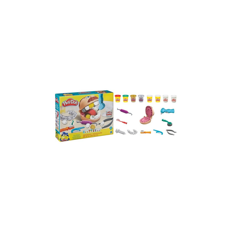 Hasbro Play-Doh Zahnarzt Dr. Wackelzahn, Kneten
