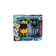 Hasbro Transformers EarthSpark Cyber-Combiner Bumblebee und Mo Malto, Spielfigur