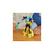 Hasbro Transformers EarthSpark Cyber-Combiner Bumblebee und Mo Malto, Spielfigur
