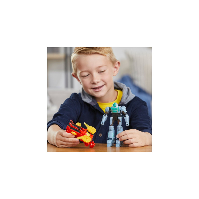 Hasbro Transformers EarthSpark Cyber-Combiner Terran Twitch und Robby Malto, Spielfigur