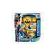 Hasbro Transformers EarthSpark Spin Changer Bumblebee und Mo Malto, Spielfigur