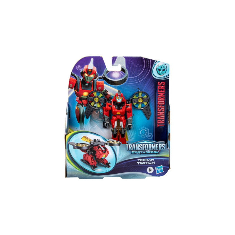 Hasbro Transformers EarthSpark Warrior-Klasse Twitch, Spielfigur