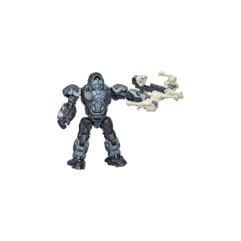 Hasbro Transformers: Aufstieg der Bestien Beast Weaponizers Optimus Primal und Arrowstripe, Spielfigur(2er-Pack, 12,5 und 7,5 cm groß)