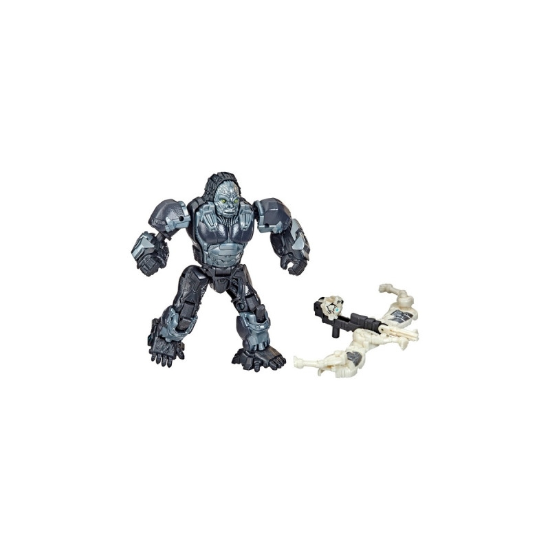 Hasbro Transformers: Aufstieg der Bestien Beast Weaponizers Optimus Primal und Arrowstripe, Spielfigur(2er-Pack, 12,5 und 7,5 cm groß)