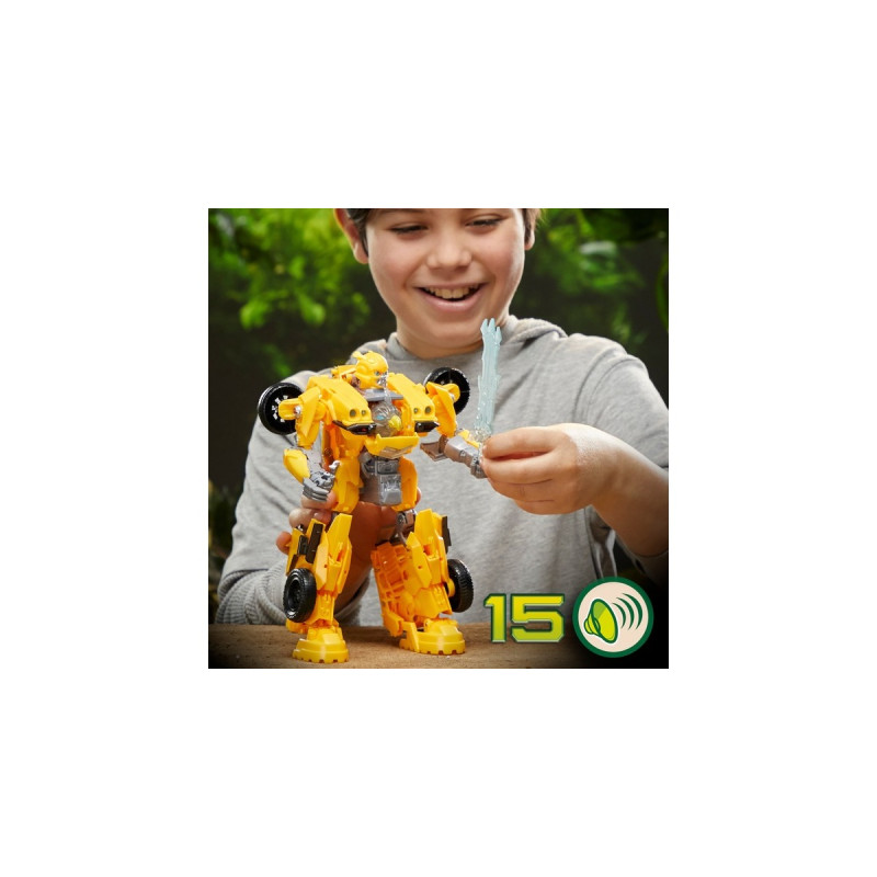 Hasbro Transformers: Aufstieg der Bestien - Beast-Mode Bumblebee, Spielfigur