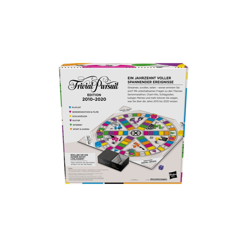 Hasbro Trivial Pursuit Die 2010er Edition, Quizspiel