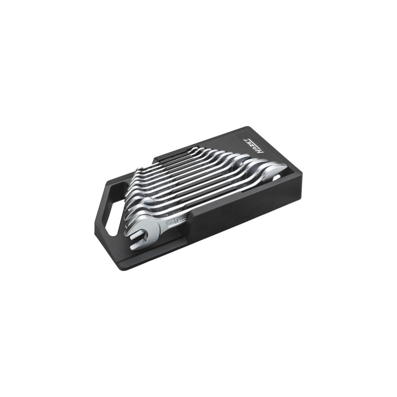 Hazet Doppel-Maulschlüssel-Satz 450N/12NRS, 12-teilig, Schraubenschlüssel(SW 6x7 bis 27x32, Klemmhalter)
